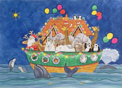 Santas Ark by Linda Benton